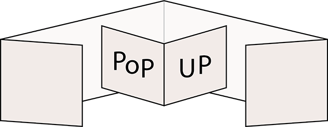 Pop-Up-Klappkarte