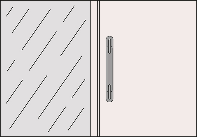 Mappe Nr. 20 - KH - Umschlagmappe mit Klarsichtdeckel und Heftmechanik
